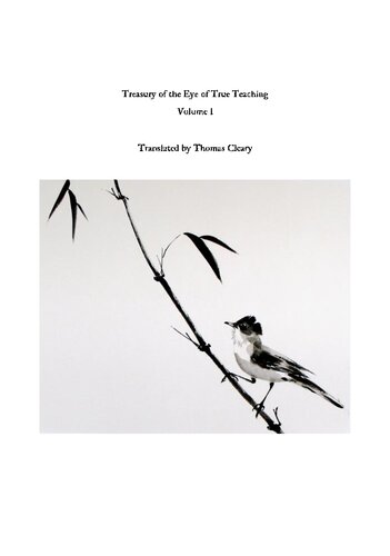 Treasury of the Eye of True Teaching: Volume I