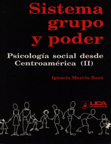 Psicología social desde centroamérica : Sistema, grupo y poder (v2).