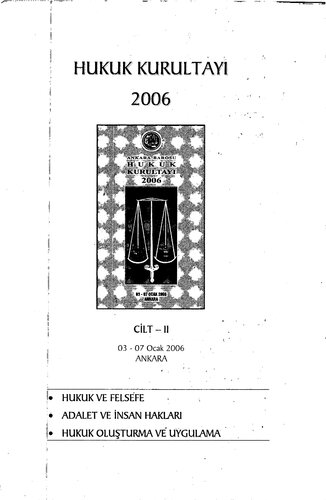 Hukuk kurultayı 2006 (03–07 Ocak 2006, Ankara)