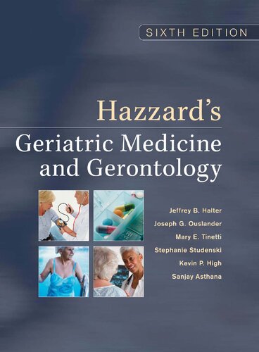 Hazzard's Geriatric Medicine and Gerontology