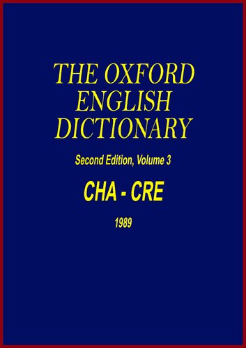 Oxford English Dictionary