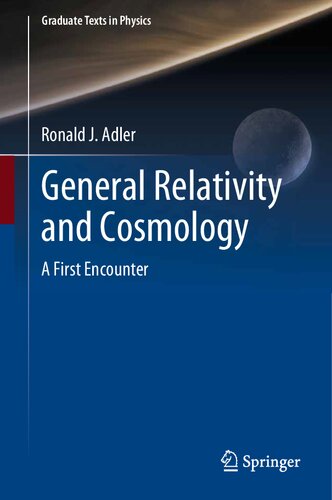 General Relativity and Cosmology: A First Encounter