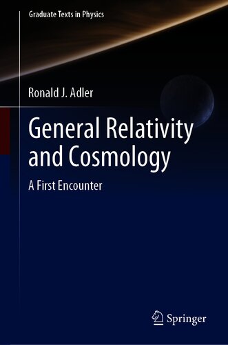 General Relativity and Cosmology: A First Encounter