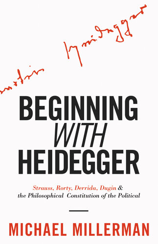 Beginning with Heidegger