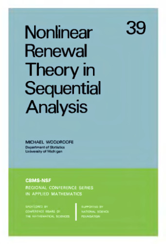 Nonlinear Renewal Theory in Sequential Analysis