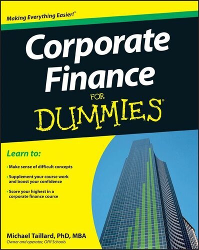 Corporate Finance For Dummies