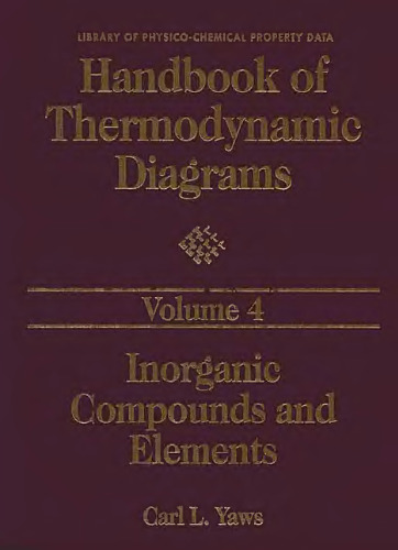 Handbook of Thermodynamic Diagrams, - Inorganic Compounds and Elements