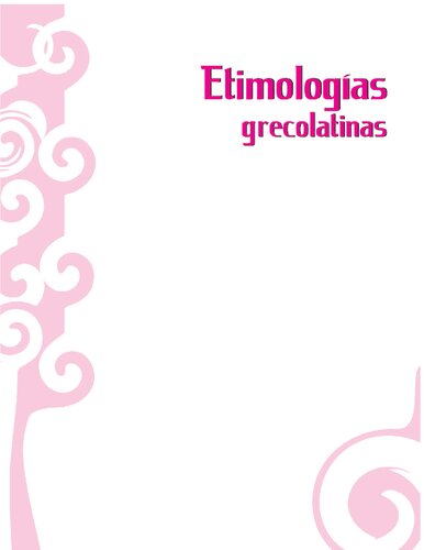 Etimologias Grecolatinas