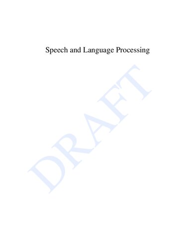 Speech and Language Processing 2e (SLP2e)