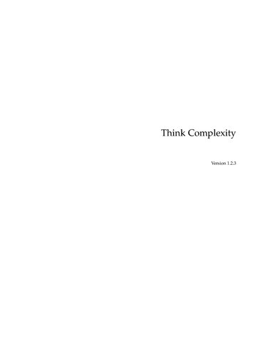 thinkcomplexity