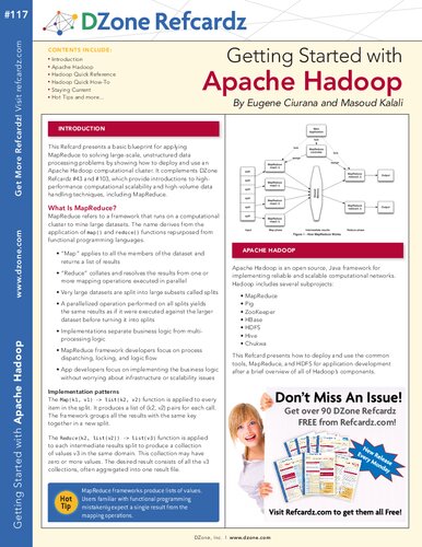 Cheat Sheets – Apache hadoop