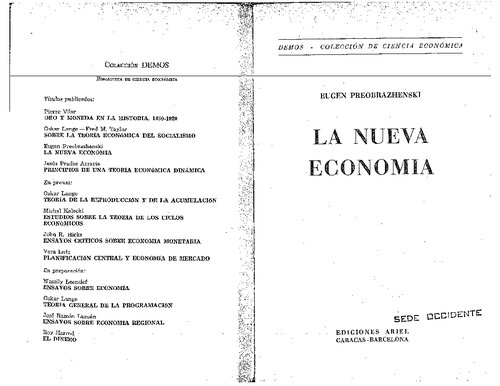 La nueva economia