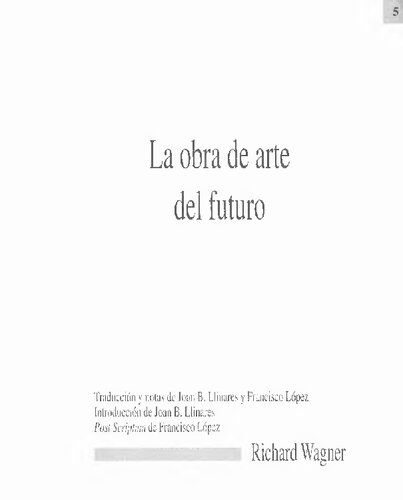 La obra de arte del futuro