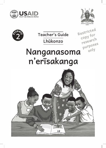 Primary 2 Teacherʼs Guide Lhükonzo. Nanganasoma nʼerïsakanga