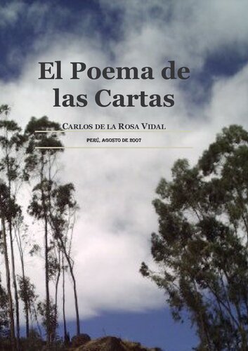 Carlos de la Rosa Vidal - El Poema de las Cartas