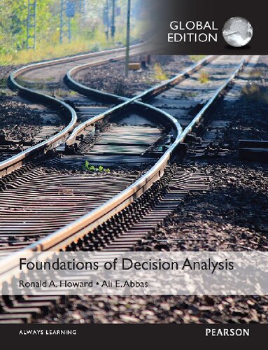 Foundations of Decision Analysis, Global Edition