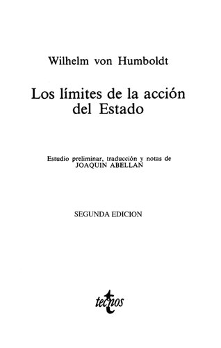 Los límites de la acción del Estado