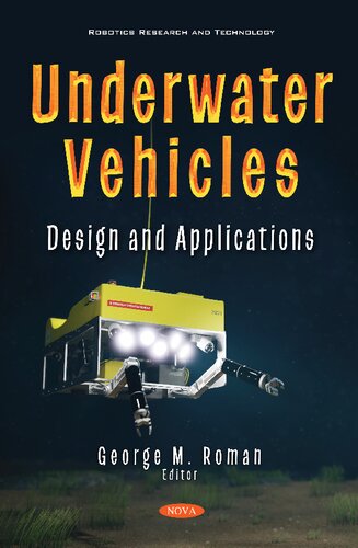 Underwater Vehicles: Design and Applications