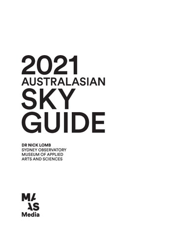 2021 Australasian Sky Guide