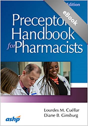 Preceptor's Handbook for Pharmacists