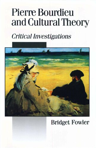 Pierre Bourdieu and Cultural Theory: Critical Investigations