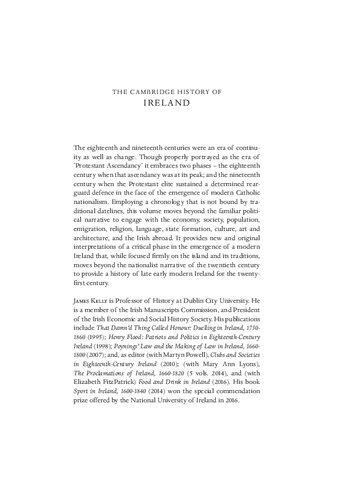 The Cambridge History of Ireland: Volume 3, 1730-1880