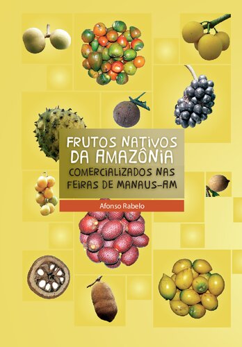 Frutos nativos da Amazônia comercializados nas feiras de Manaus - AM