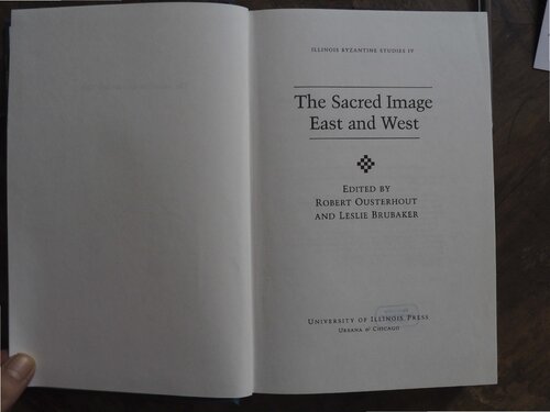 The Sacred Image East and West