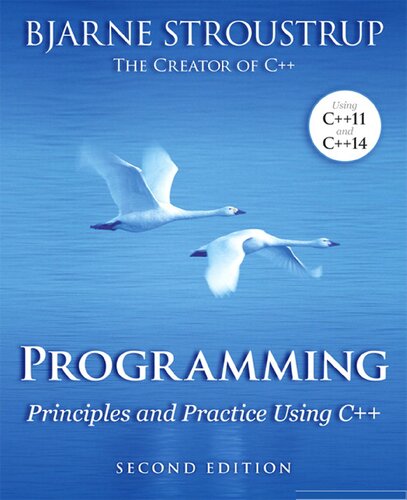 Programming: Principles and Practices using C++