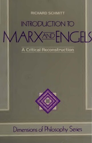 Introduction to Marx and Engels. A Critical Reconstruction