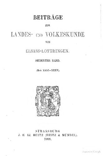 Die Verfassung und Verwaltung der Stadt Ensisheim im sechzehnten Jahrhundert