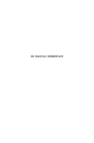 De Hagniae Hereditate: An Athenian Inheritance Case