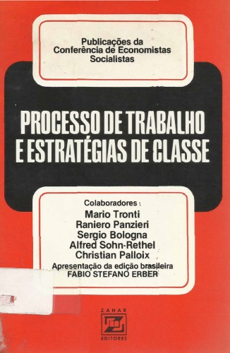 Processo de trabalho e estrategias de classe