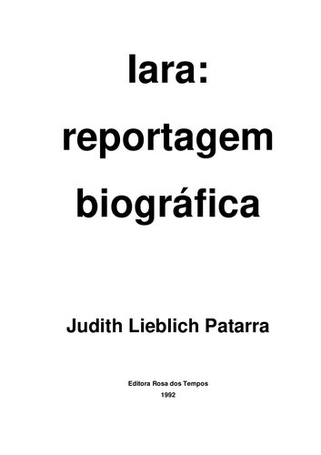 Iara: reportagem biográfica