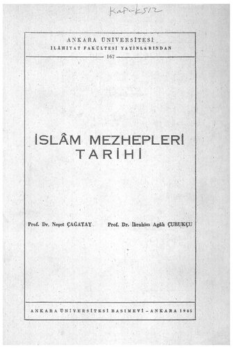 İslâm mezhepleri tarihi