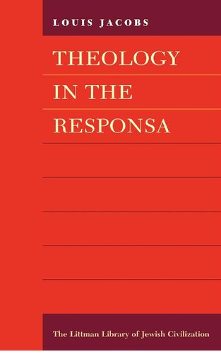 Theology in the Responsa