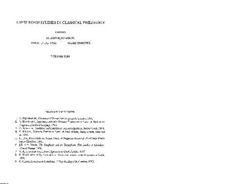 Theory and Description in Latin Linguistics: Selected Papers from the XIth International Colloquium on Latin Linguistics, Amsterdam, June 24-29, 2001