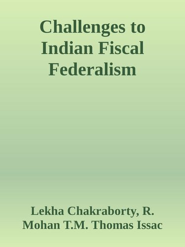 Challenges to Indian Fiscal Federalism