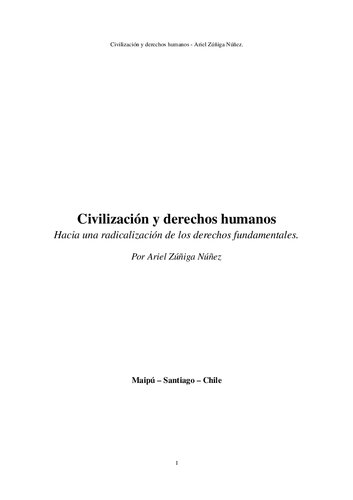 Civilización y derechos humanos