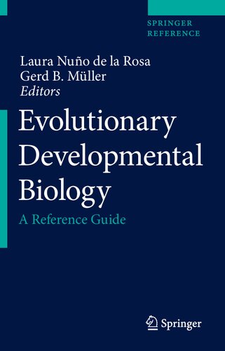 Evolutionary Developmental Biology: A Reference Guide