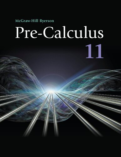 Pre-Calculus 11