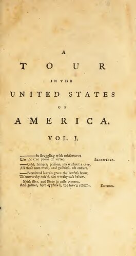 A Tour in the United States of America