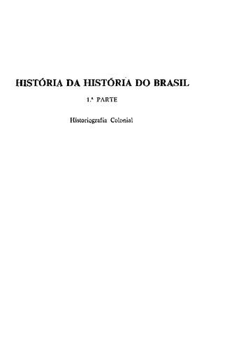 História da História do Brasil