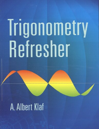 Trigonometry Refresher Albert Klaf