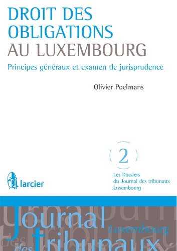 DROIT DES OBLIGATIONS AU LUXEMBOURG