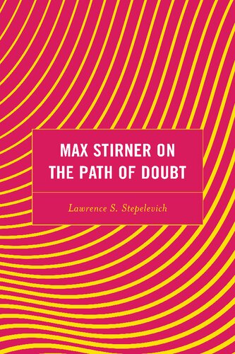 Max Stirner on the Path of Doubt