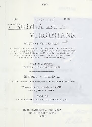 History of Virginia