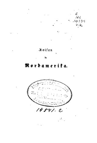 Reisen in Nordamerika in den Jahren 1852 und 1853