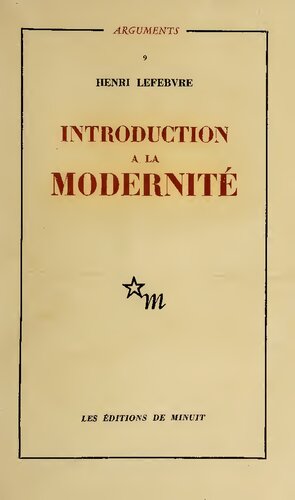 Introduction à la modernité : préludes