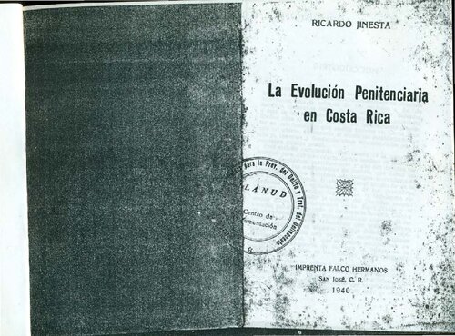 La evolución penitenciaria en Costa Rica